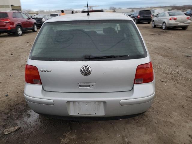 9BWGK61J234020594 - 2003 VOLKSWAGEN GOLF GLS SILVER photo 6