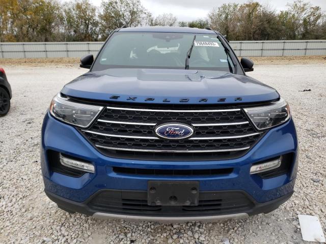 1FMSK7DH3LGA52340 - 2020 FORD EXPLORER XLT BLUE photo 5