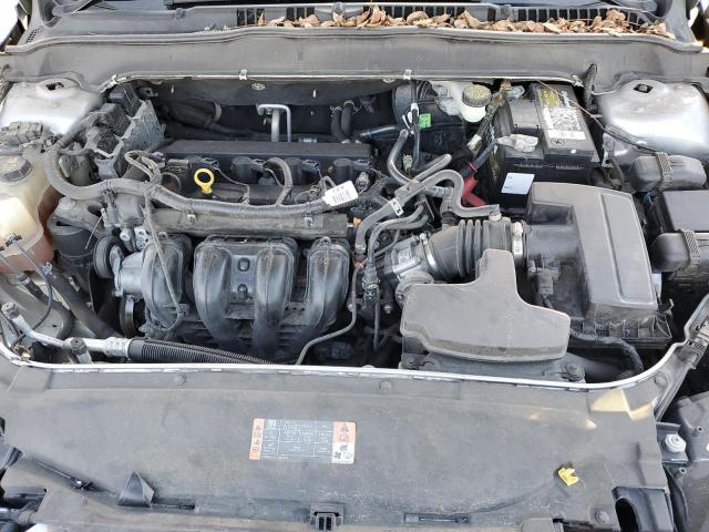 3FA6P0H75GR308952 - 2016 FORD FUSION SE SILVER photo 11