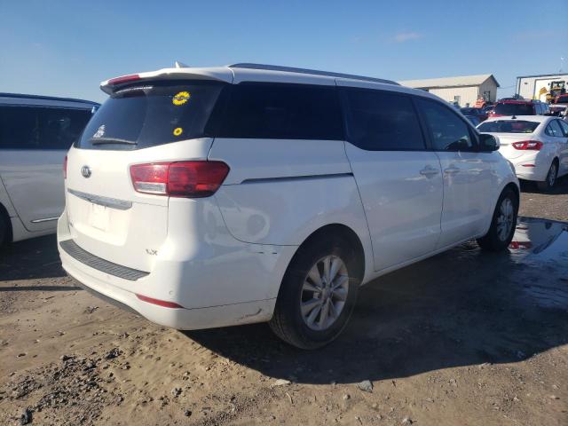 KNDMB5C13G6162449 - 2016 KIA SEDONA LX WHITE photo 3