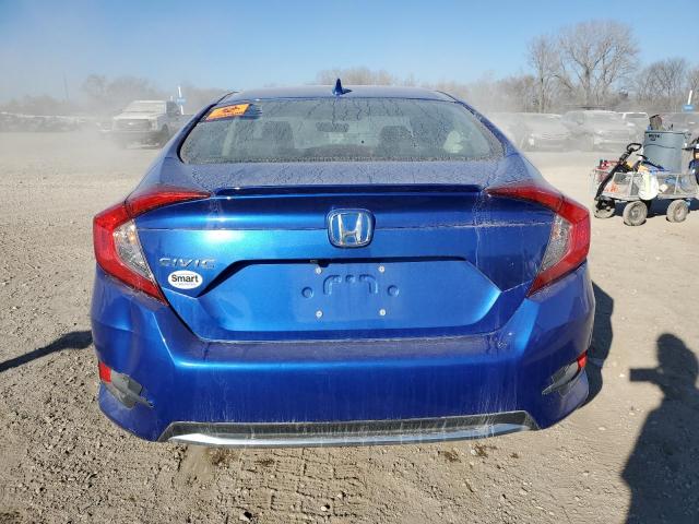 19XFC1F7XLE018058 - 2020 HONDA CIVIC EXL BLUE photo 6