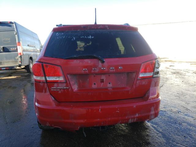 3C4PDDAGXGT244645 - 2016 DODGE JOURNEY SE RED photo 6