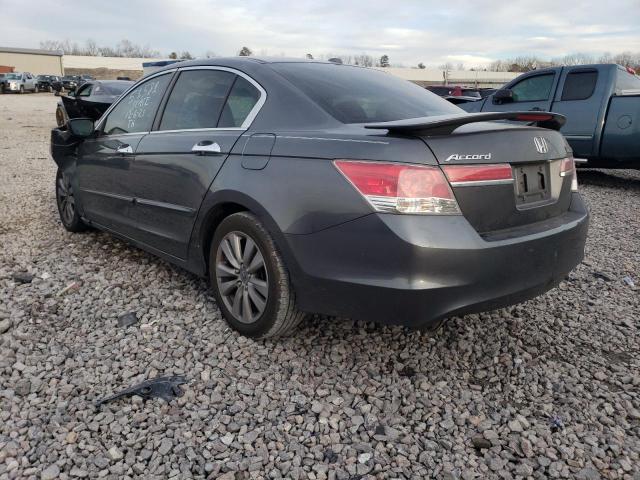 1HGCP3F87BA012393 - 2011 HONDA ACCORD EXL GRAY photo 2