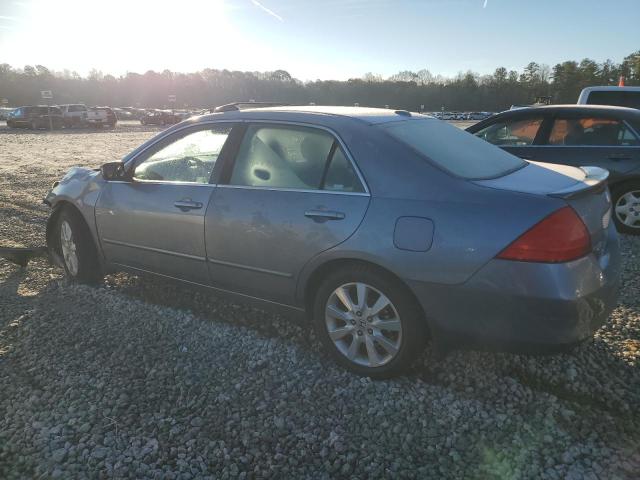 1HGCM66507A074791 - 2007 HONDA ACCORD EX GRAY photo 2