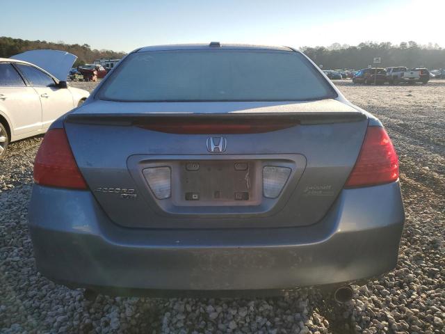 1HGCM66507A074791 - 2007 HONDA ACCORD EX GRAY photo 6