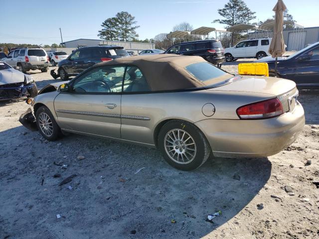 1C3EL55R54N349864 - 2004 CHRYSLER SEBRING LXI GOLD photo 2