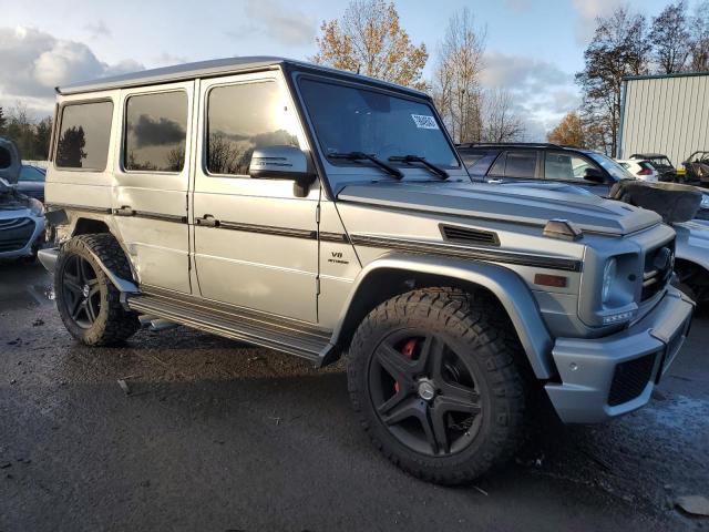 WDCYC7DF1GX252420 - 2016 MERCEDES-BENZ G 63 AMG SILVER photo 4