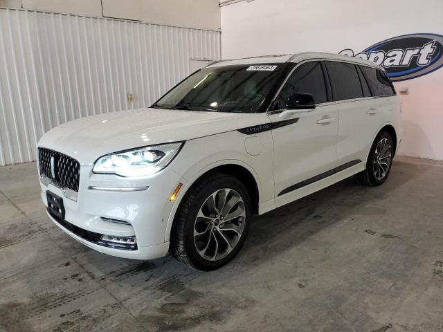 5LMYJ8XY5NNL00369 - 2022 LINCOLN AVIATOR GRAND TOURING WHITE photo 1