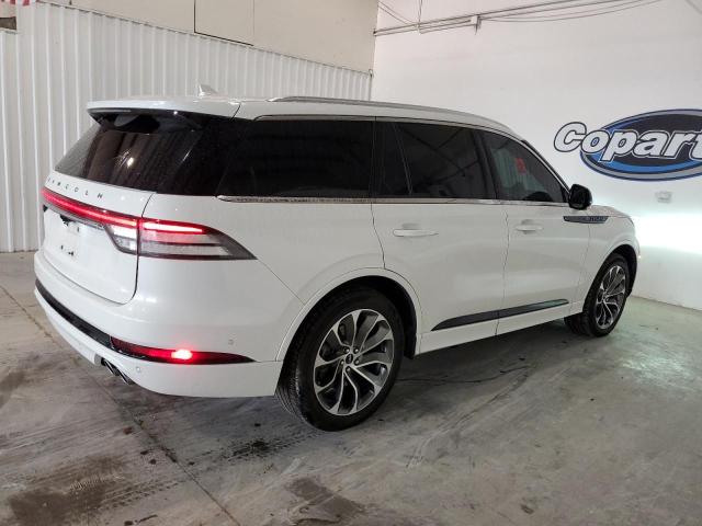 5LMYJ8XY5NNL00369 - 2022 LINCOLN AVIATOR GRAND TOURING WHITE photo 3