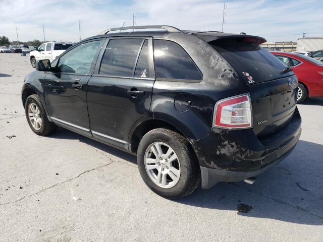 2FMDK48C27BB27824 - 2007 FORD EDGE SEL BLACK photo 2