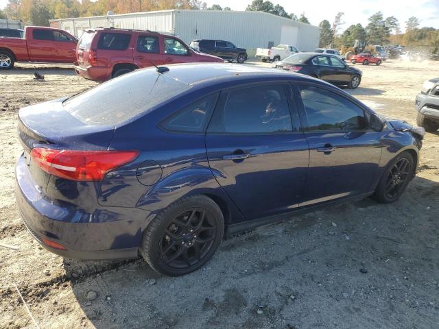 1FADP3F27GL242659 - 2016 FORD FOCUS SE BLUE photo 3