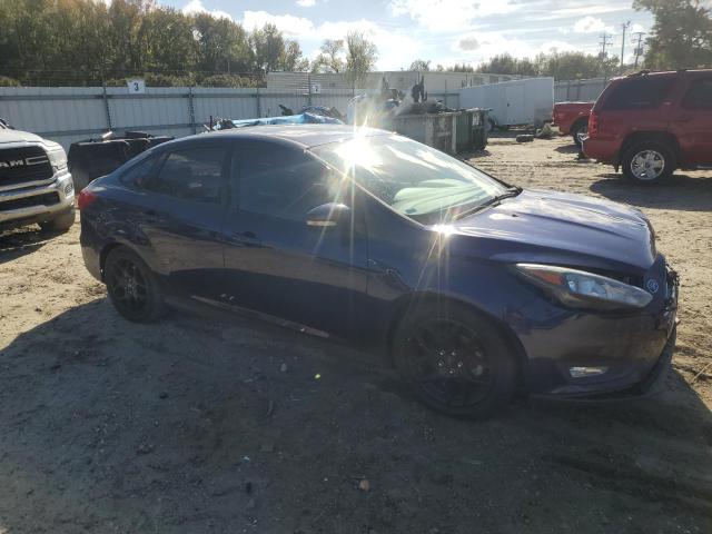 1FADP3F27GL242659 - 2016 FORD FOCUS SE BLUE photo 4