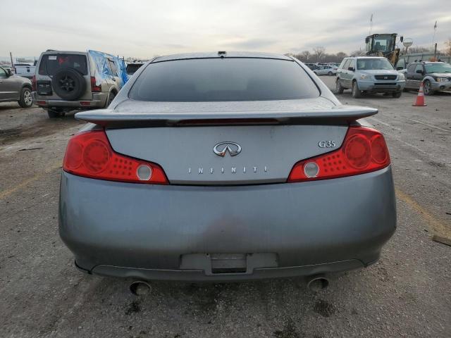 JNKCV54E04M813174 - 2004 INFINITI G35 SILVER photo 6