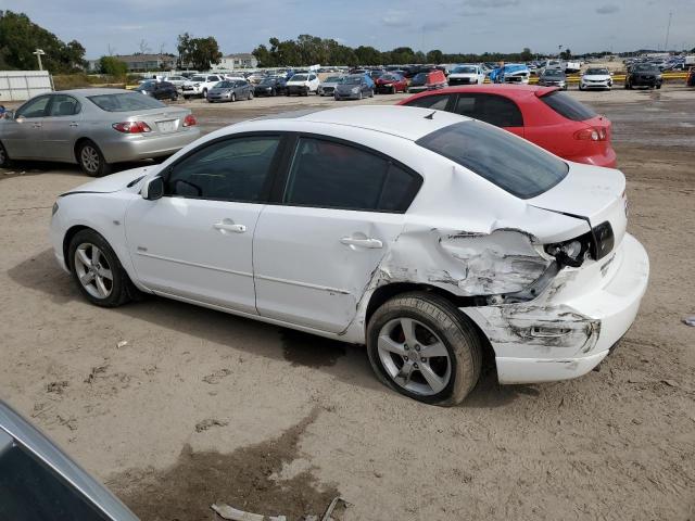 JM1BK123551261643 - 2005 MAZDA 3 S WHITE photo 2