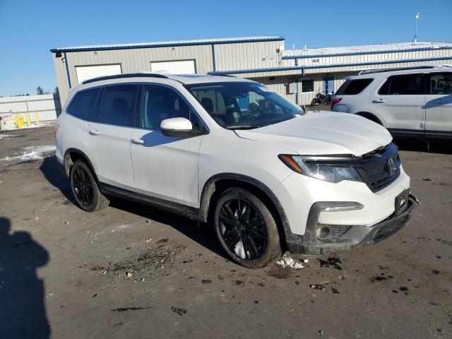 5FNYF6H28NB078027 - 2022 HONDA PILOT SE WHITE photo 4