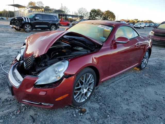 JTHFN45Y889018169 - 2008 LEXUS SC 430 RED photo 1