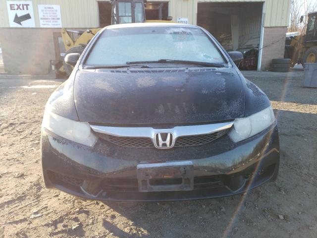 2HGFA1F58BH307223 - 2011 HONDA CIVIC LX BLACK photo 5