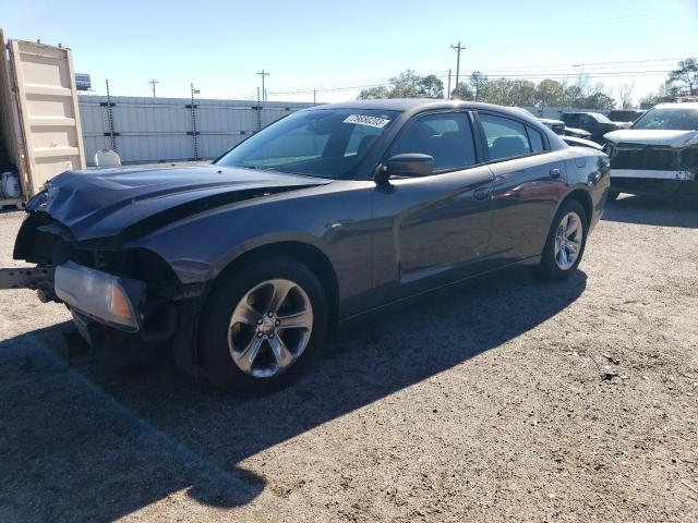 2C3CDXBGXDH706869 - 2013 DODGE CHARGER SE GRAY photo 1