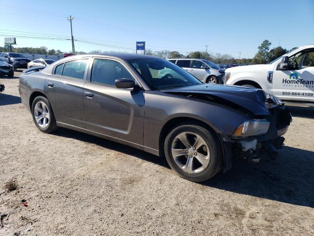 2C3CDXBGXDH706869 - 2013 DODGE CHARGER SE GRAY photo 4