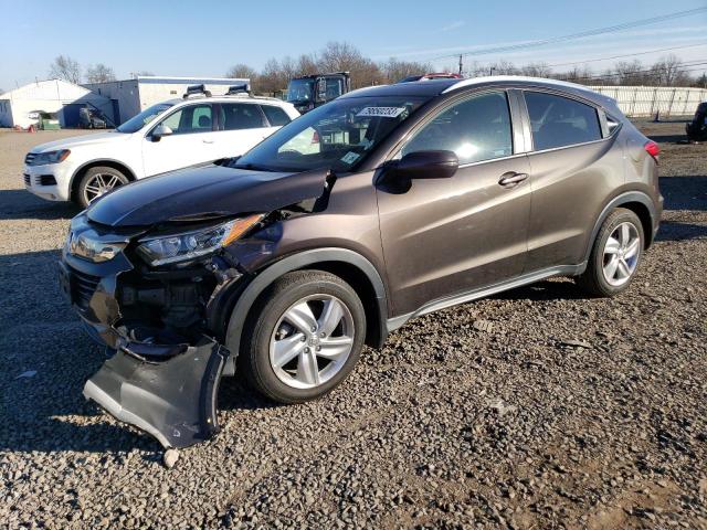 3CZRU6H55KM742791 - 2019 HONDA HR-V EX BROWN photo 1