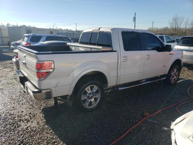 1FTFW1ET0BFC45138 - 2011 FORD F150 SUPERCREW WHITE photo 3