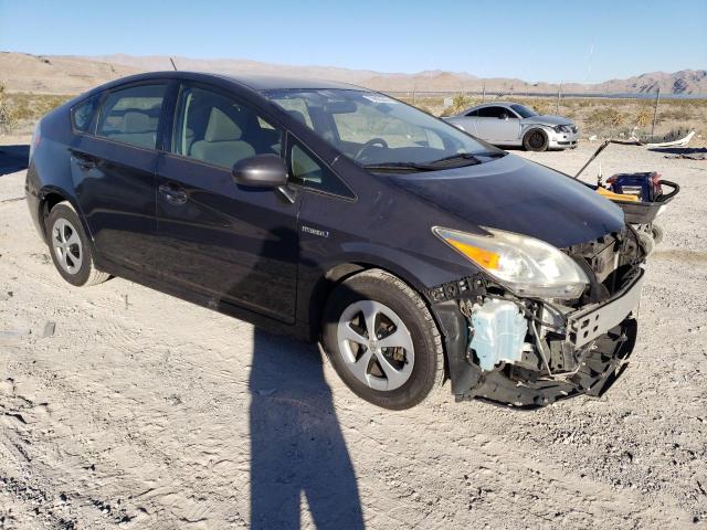 JTDKN3DU4D1707949 - 2013 TOYOTA PRIUS GRAY photo 4