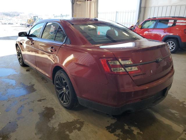 1FAHP2F89EG165248 - 2014 FORD TAURUS LIMITED RED photo 2