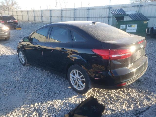 1FADP3F23GL305630 - 2016 FORD FOCUS SE BLACK photo 2