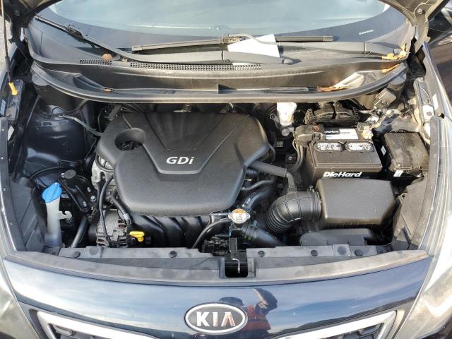 KNADN4A35D6121352 - 2013 KIA RIO EX BLUE photo 11