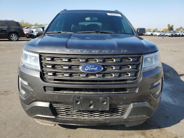 1FM5K8D85HGE25100 - 2017 FORD EXPLORER XLT CHARCOAL photo 5