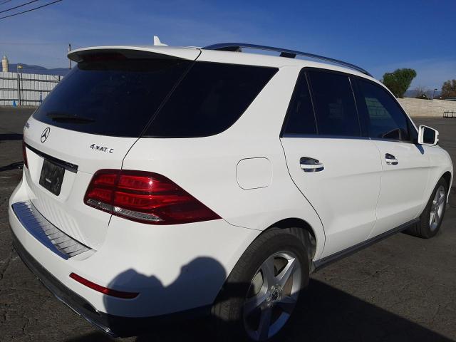 4JGDA0EB7GA629103 - 2016 MERCEDES-BENZ GLE 300D 4MATIC WHITE photo 3