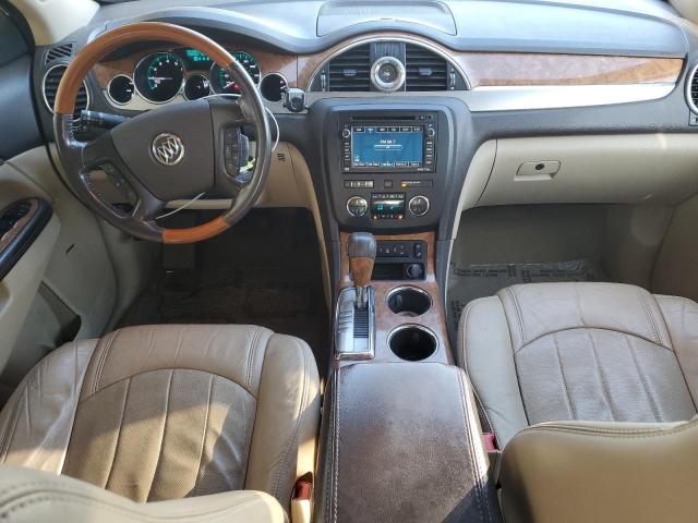 5GAKVDED0CJ205637 - 2012 BUICK ENCLAVE BROWN photo 8