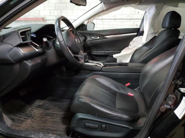 19XFC1F76GE043965 - 2016 HONDA CIVIC EXL შავი ფოტო 7
