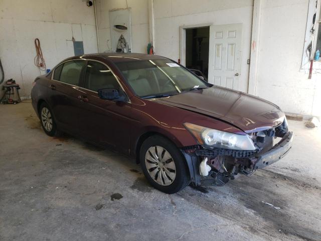 1HGCP2F34CA157861 - 2012 HONDA ACCORD LX MAROON photo 4