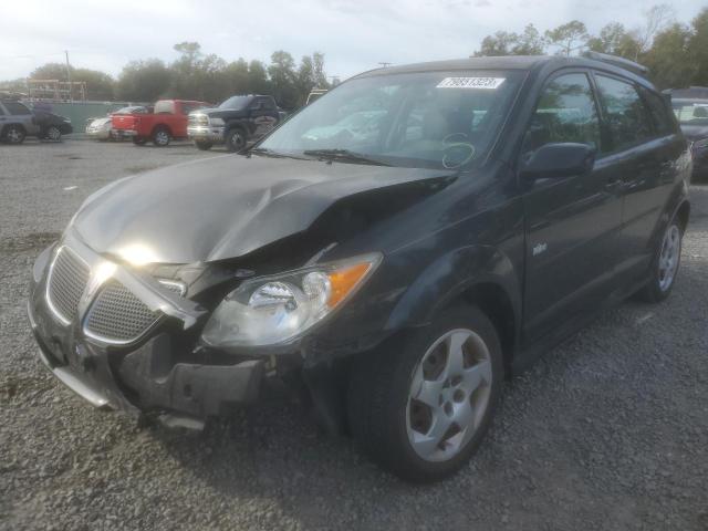 5Y2SL65827Z417577 - 2007 PONTIAC VIBE BLACK photo 1