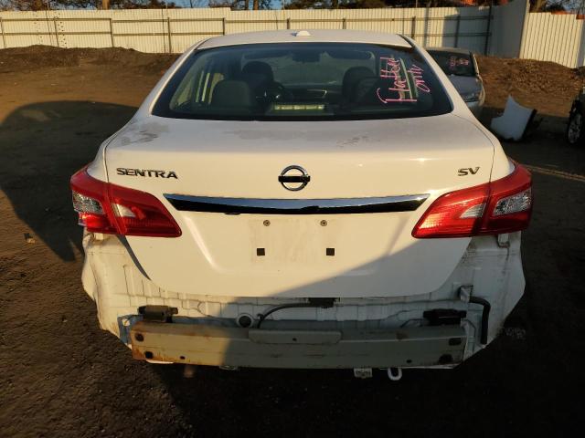 3N1AB7APXHY350646 - 2017 NISSAN SENTRA S WHITE photo 6