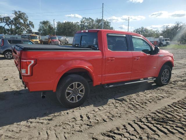 1FTEW1EP9HKD92234 - 2017 FORD F150 SUPERCREW RED photo 3