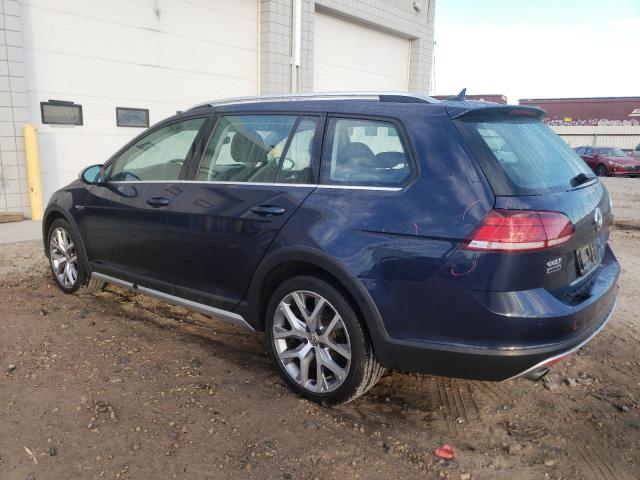 3VWM17AU9KM502396 - 2019 VOLKSWAGEN GOLF ALLTR S BLUE photo 2