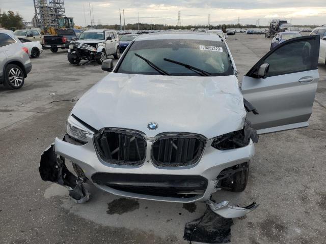 5UX2V5C07M9G03839 - 2021 BMW X4 XDRIVEM40I SILVER photo 11