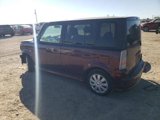 JTLKT334954018677 - 2005 TOYOTA SCION XB MAROON photo 2