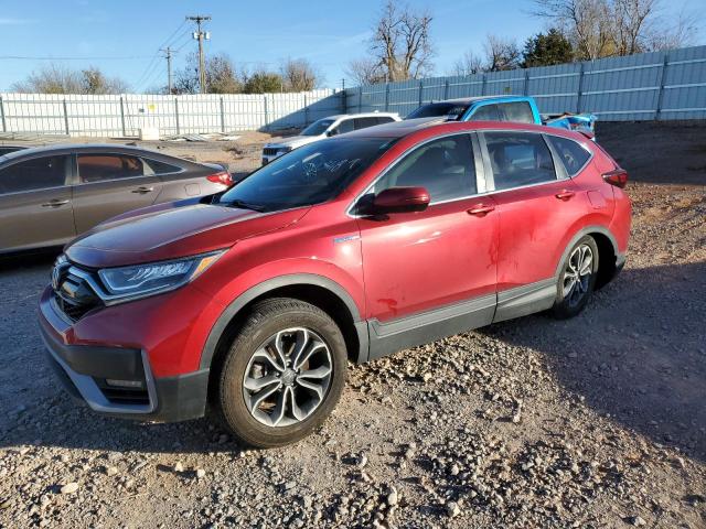 7FART6H84ME034689 - 2021 HONDA CR-V EXL RED photo 1