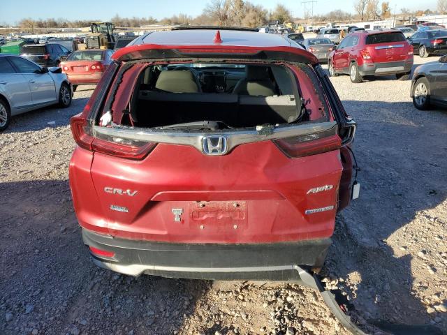 7FART6H84ME034689 - 2021 HONDA CR-V EXL RED photo 6