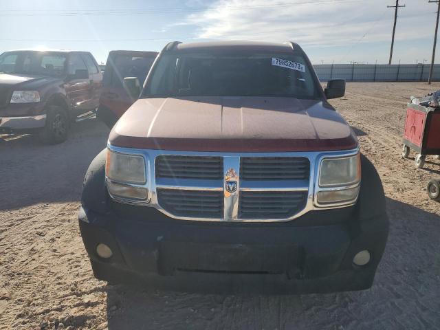 1D8GU28K37W635954 - 2007 DODGE NITRO SXT RED photo 5