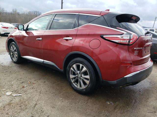 5N1AZ2MG7GN149365 - 2016 NISSAN MURANO S BURGUNDY photo 2