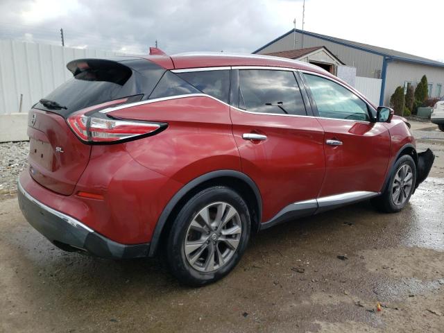 5N1AZ2MG7GN149365 - 2016 NISSAN MURANO S BURGUNDY photo 3