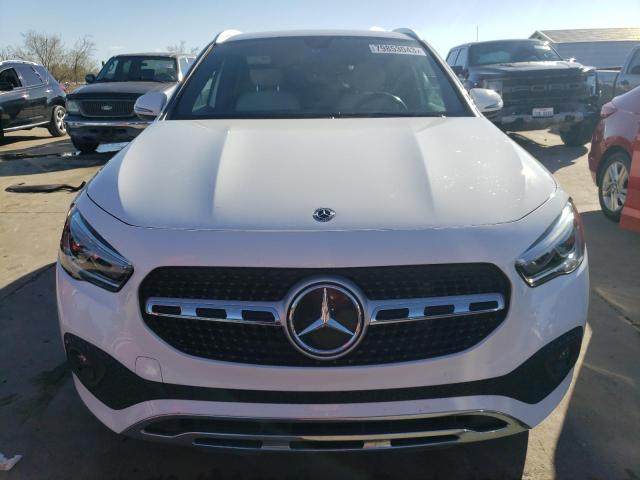 W1N4N4GB3MJ140666 - 2021 MERCEDES-BENZ GLA 250 WHITE photo 5