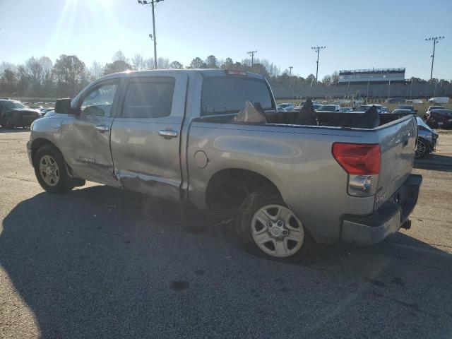 5TBEV54168S480702 - 2008 TOYOTA TUNDRA CREWMAX SILVER photo 2