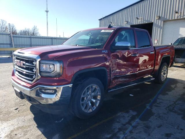 3GTU2NEC2JG522654 - 2018 GMC SIERRA K1500 SLT RED photo 1