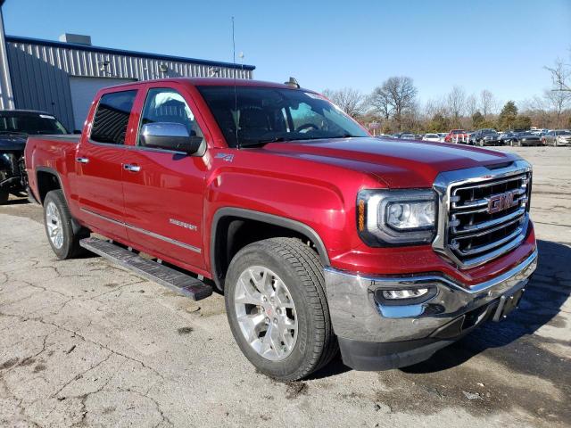 3GTU2NEC2JG522654 - 2018 GMC SIERRA K1500 SLT RED photo 4