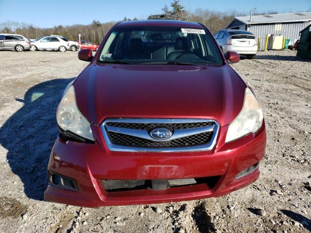 4S3BMDL6XA2217792 - 2010 SUBARU LEGACY 3.6R LIMITED BURGUNDY photo 5